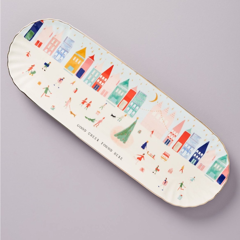 ISO. Anthropologie Mr. Boddington’s Studio Good Cheer Holiday Platter ISO!!!